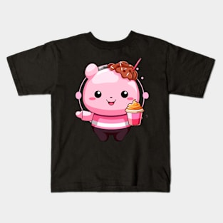 kawaii Ice cream  T-Shirt cute Candy food gilrl Kids T-Shirt